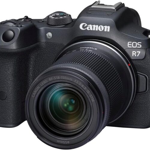 Canon EOS R7 RF-S18-150mm F3.5-6.3 IS STM Lens Kit, Mirrorless Vlogging Camera, 32.5 MP Image Quality, 4K 60p Video, DIGIC X Image Processor, Dual Pixel CMOS AF, Subject...