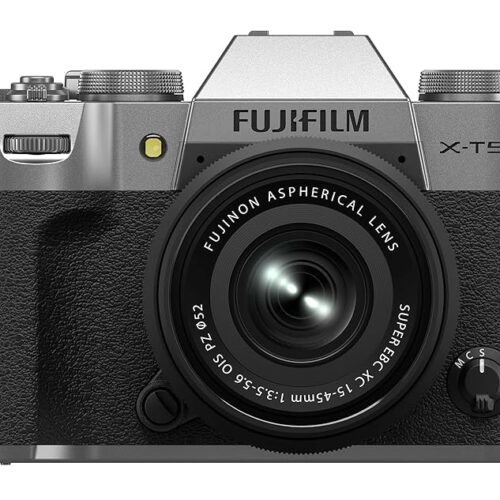 Fujifilm X-T50 Mirrorless Digital Camera XC15-45mmF3.5-5.6 OIS PZ Lens Kit - Silver