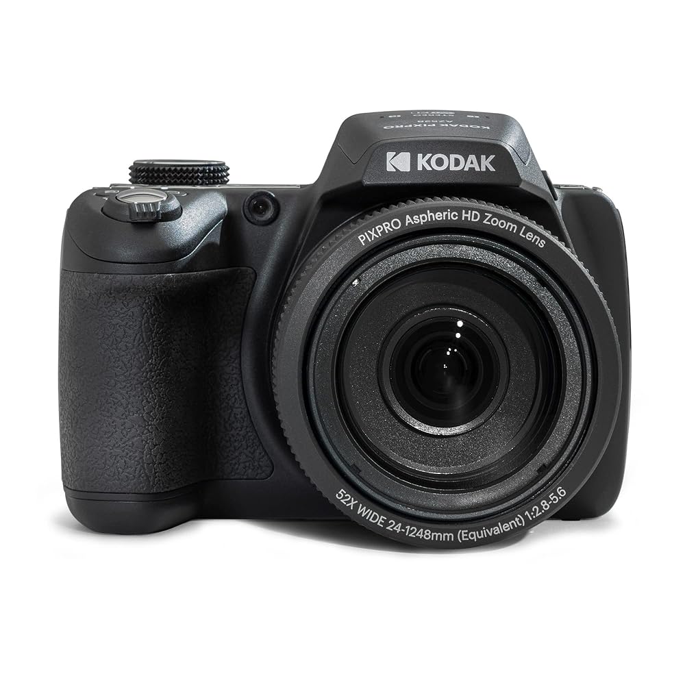 Kodak PIXPRO Astro Zoom AZ528-BK 16 MP Digital Camera with 52x Optical Zoom 24mm Wide Angle Lens 6 fps Burst Shooting 1080P Full HD Video Wi-Fi Connectivity and a 3" LCD Screen...