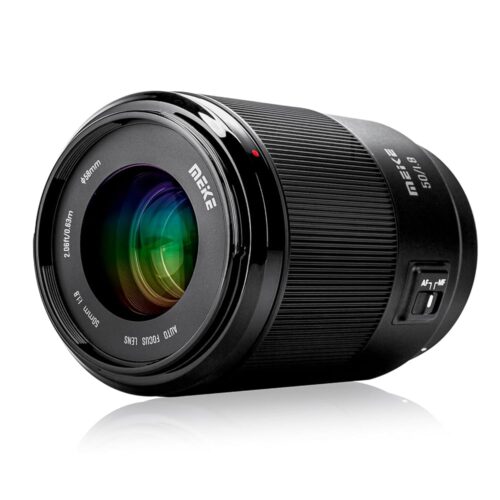 Meike 50mm F1.8 Full Frame AF STM(Stepping Motor) Lens Standard Aperture Auto Focus Fixed Prime Portrait Lenses for Sony E Mount Mirrorless Cameras A9 A7III A7II A7 A7R3 A7R4...