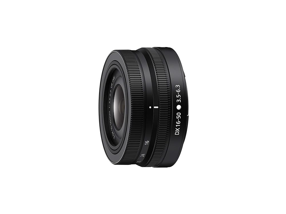 Nikon NIKKOR Z DX 16-50mm VR (Black) | Compact mid-range zoom lens with image stabilization for APS-C size/DX format Z series mirrorless cameras | Nikon USA Model