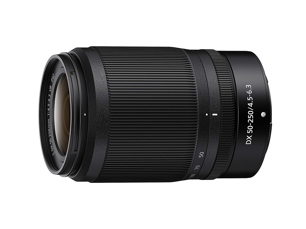 Nikon NIKKOR Z DX 50-250mm VR | Compact all-in-one telephoto zoom lens with image stabilization for APS-C size/DX format Z series mirrorless cameras (standard to long telephoto)...