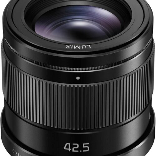 Panasonic LUMIX G LENS, 42.5MM, F1.7 ASPH., MIRRORLESS MICRO FOUR THIRDS, POWER OPTICAL I.S., H-HS043K (USA BLACK)