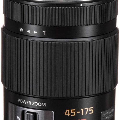 Panasonic LUMIX G X Vario Power Zoom Lens, 45-175MM, F4.0-5.6 ASPH, MIRRORLESS Micro Four Thirds, Power Optical I.S, H-PS45175K (USA Black)