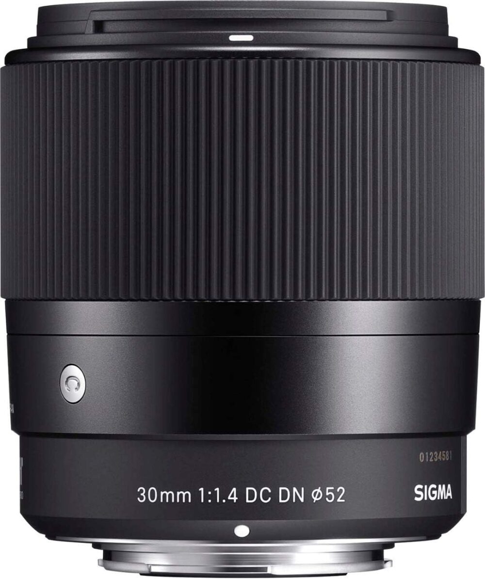 Sigma 30mm F1.4 Contemporary DC DN Lens for Sony E Black