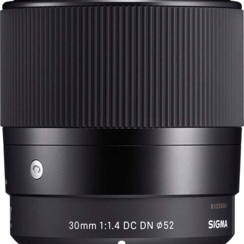 Sigma 30mm F1.4 Contemporary DC DN Lens for Sony E Black