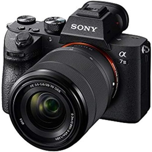 Sony a7 III Full-frame Mirrorless Interchangeable-Lens Camera with 28-70mm Lens Optical with 3-Inch LCD, Black (ILCE7M3K/B) (Renewed)