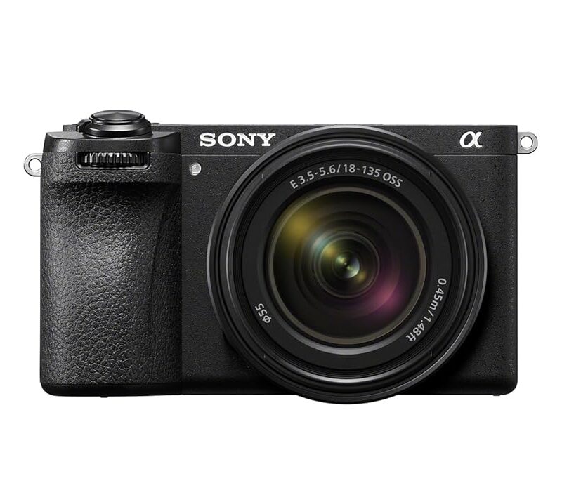 Sony Alpha 6700 – APS-C Interchangeable Lens Camera with 26 MP Sensor, 4K Video, AI-Based Subject Recognition, Log Shooting, LUT Handling and Vlog Friendly Functions and...