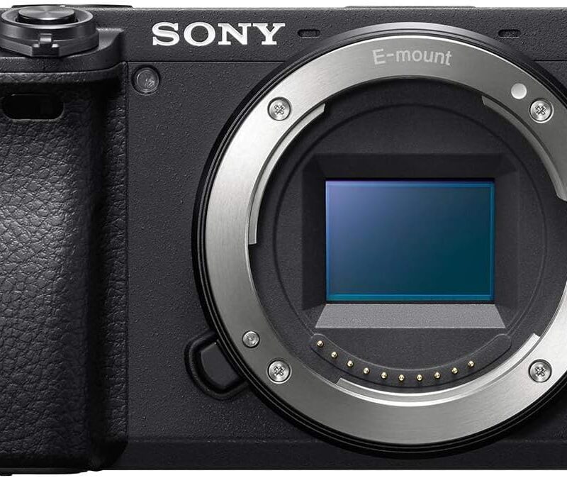 Sony Alpha a6400 Mirrorless Camera: Compact APS-C Interchangeable Lens Digital Camera with Real-Time Eye Auto Focus, 4K Video & Flip Up Touchscreen - E Mount Compatible Cameras...