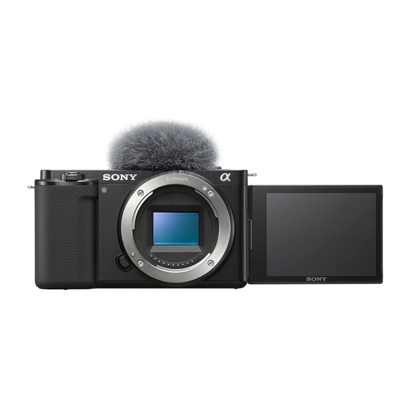 Sony Alpha ZV-E10 - APS-C Interchangeable Lens Mirrorless Vlog Camera - Black