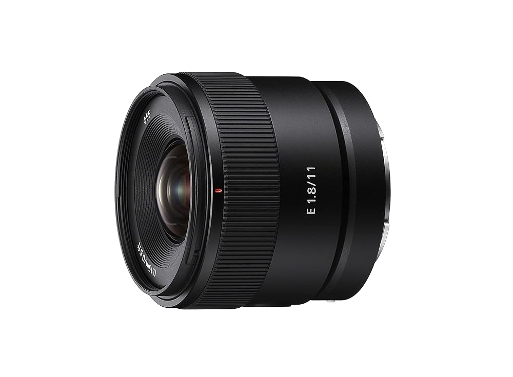 Sony E 11mm F1.8 APS-C Ultra-Wide-Angle Prime for APS-C Cameras