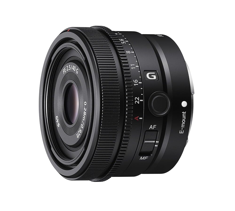 Sony FE 40mm F2.5 G Full-Frame Ultra-Compact G Lens