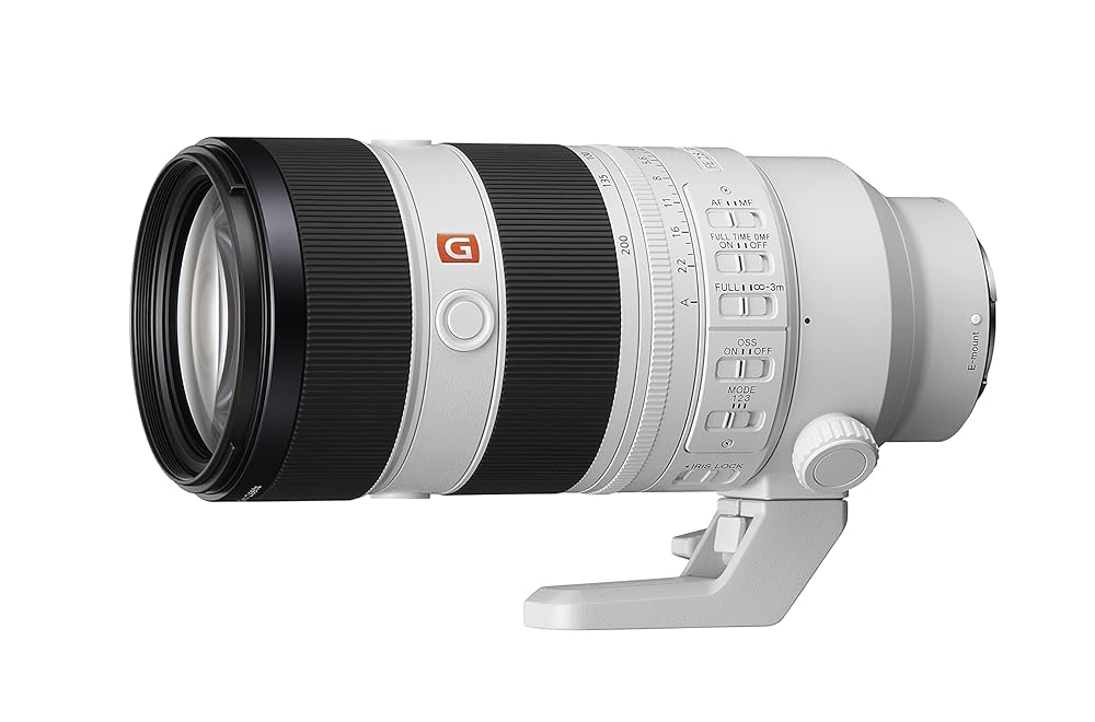 Sony FE 70-200mm F2.8 GM OSS II Full-Frame Constant-Aperture telephoto Zoom G Master Lens (SEL70200GM2) White