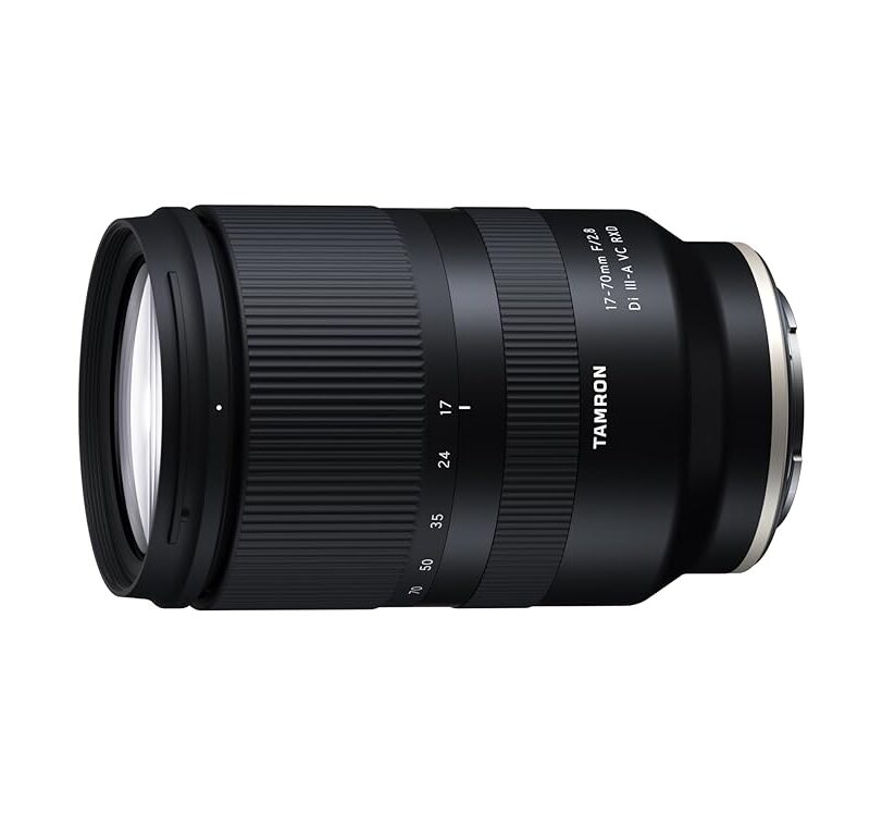 Tamron 17-70mm f/2.8 Di III-A VC RXD Lens for Sony E APS-C Mirrorless Cameras Black