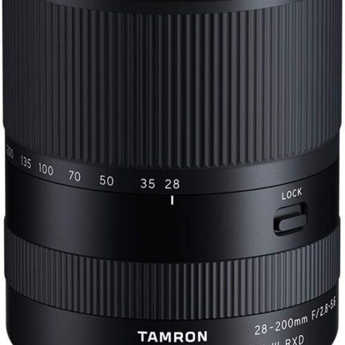 Tamron 28-200 F/2.8-5.6 Di III RXD for Sony Mirrorless Full Frame/APS-C E-Mount, Model Number: AFA071S700, Black