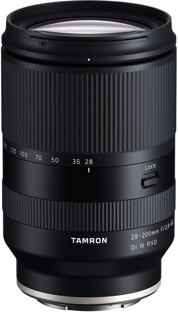 Tamron 28-200 F/2.8-5.6 Di III RXD for Sony Mirrorless Full Frame/APS-C E-Mount, Model Number: AFA071S700, Black