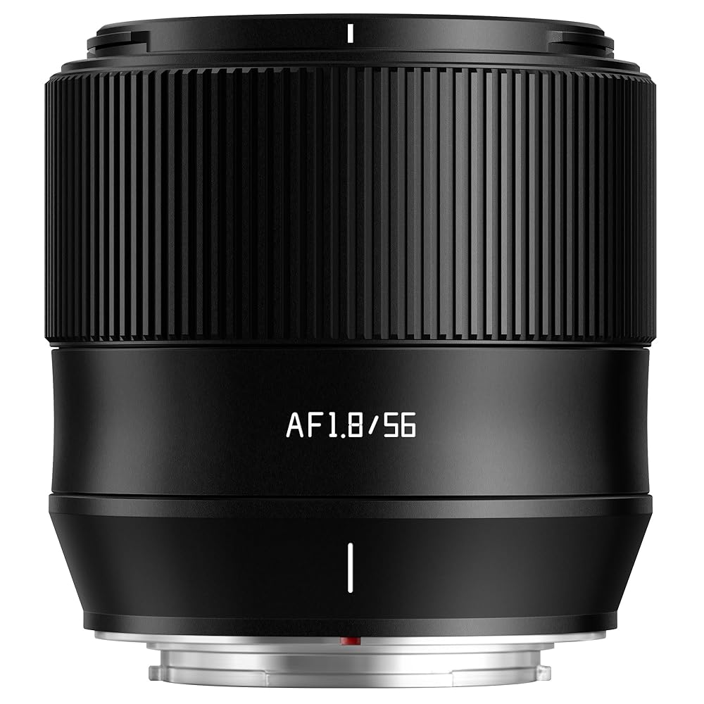 TTArtisan AF 56mm F1.8 Fuji XF, 56mm f/1.8 Fuji X Mount Lens, APS-C Lens for Fujifilm X-Mount XS10 X-A5 X-A7 X-M1 X-M2 X-E4 X-T1 X-T10 X-T2 X-T20 X-T3 X-T4 X-T100 (Black)